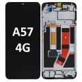 OPPO A57 4G (2022) LCD touch screen with frame (Original Service Pack) [Black] 4130239